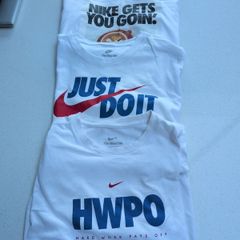 3 Nike T-shirts large