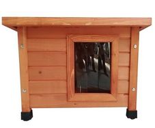 Pet Outdoor Cat House 57x45x43 cm Wood Brown