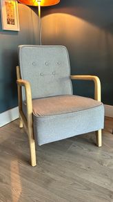 Grey Accent Chair