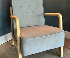 Grey Accent Chair