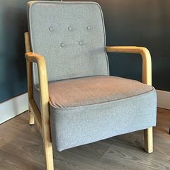 Grey Accent Chair