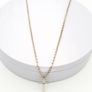 Vintage Sterling Silver Belcher Chain & Cross Pendant Image 4