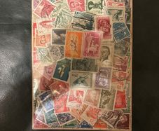 Old stamp collection
