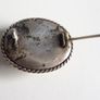 Sterling silver vintage / antique Iona marble Scottish brooch Image 5