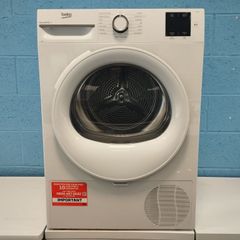 GRADED NEW 8KG Beko Heatpump Condenser Dryer