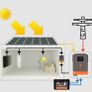 1000W Hybrid Solar Inverter 12V 150V Pure Sine Wave Off Grid Solar Inverters 40A MPPT Solar Charge Controller Built-in BMS Image 2