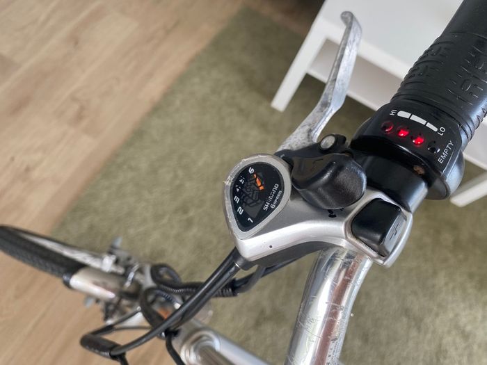 Pedal Assisted Folding Bike