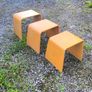 Vintage 90s IKEA "Benjamin" Nesting Stools (Set of 3) Image 2