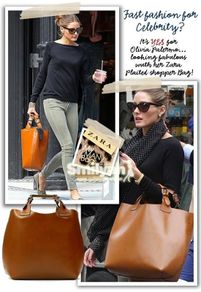 Zara buffalo leather bag