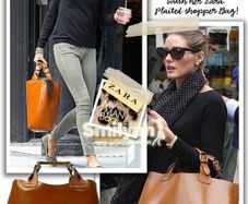 Zara buffalo leather bag