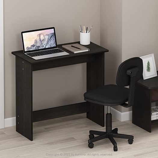 Simplistic Computer Desk, Study Desk, Writing Desk, Espresso (FREE POSTAGE)