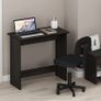 Simplistic Computer Desk, Study Desk, Writing Desk, Espresso (FREE POSTAGE) Image 2