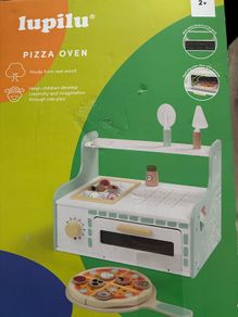 Kids wooden pizza oven unopened