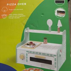 Kids wooden pizza oven unopened