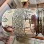 Antique Late Victorian Heavy Silver Plate Dragonfly Posy Motif Vase or Cup Image 9