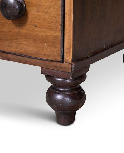 A Neat-size Chest Of Drawers, 19th Century,