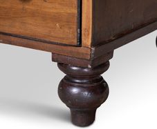 A Neat-size Chest Of Drawers, 19th Century,