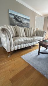 Large Finline Designer Sofa