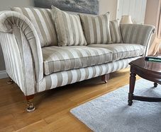 Large Finline Designer Sofa