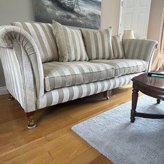 Large Finline Designer Sofa