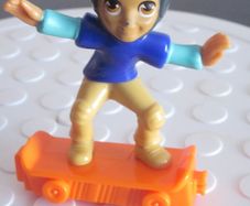 Burger King Polly Pocket Skateborder Toy 2019