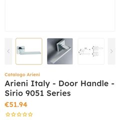 Door handles, 3 sets