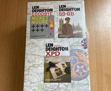Len Deighton Book Selection x 3