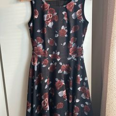 Black Floral Dress