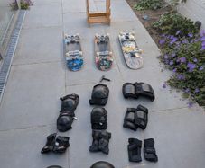 Skateboard set