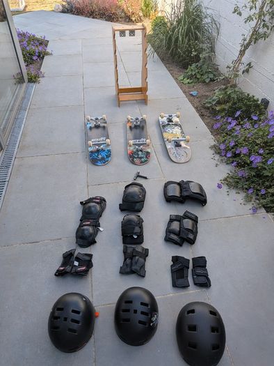 Skateboard set