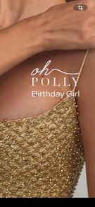 Dress (gold) from Oh Polly