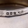 Sterling Silver Pique Tortoiseshell Jewellery/Trinket/Pill  Box By Collett & Anderson, London 1918 Image 3