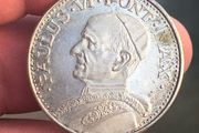 1975  Vatican City Commemorative Pope Paulus VI - Holy Year Memorial Medal