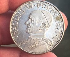 1975  Vatican City Commemorative Pope Paulus VI - Holy Year Memorial Medal