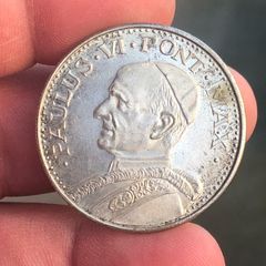 1975  Vatican City Commemorative Pope Paulus VI - Holy Year Memorial Medal