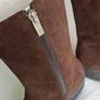 Designer Bally Women's Leather Suede Boots Image 7