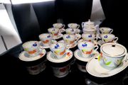 Unusual and beautiful vintage teaset