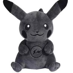 Pokemon Pikachu Black Lightning 20cm plush