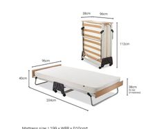 Jaybe J-bed Folding Bed Single