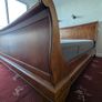 Mahogany Super King Sleigh Bed Image 2
