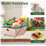 Brand New Collapsible Draining Basket, Plastic Strainer Basket Image 10