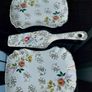 Staffordshire Cake Plate/Cake Slice Server/Sandwich Trays Image 3