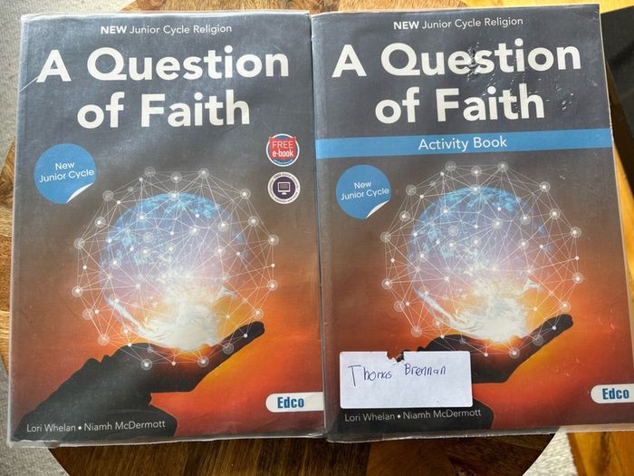 Junior Cycle Religion book & activity book