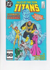 Tales Of The Teen Titans #56 Fearsome Five Minus One 1985 Dc Copper Age Comic