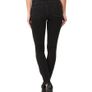 Paige Hoxton Ankle length Ripped Knee Distressed Straight Jeans in Washed Black 24 Image 4