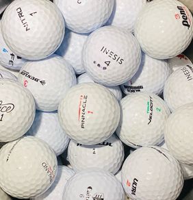 100 golf balls