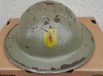 Irish Army MKII helmet with eastern Command marking
