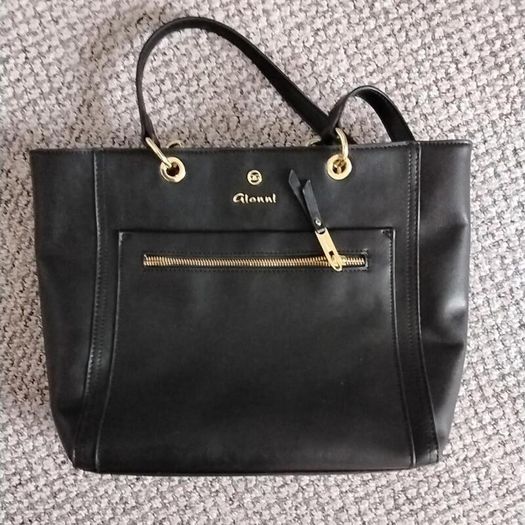 Black handbag