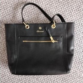 Black handbag