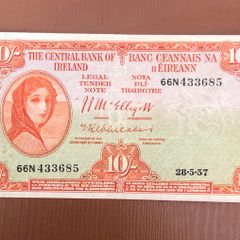 Ireland Ten Shilling Note